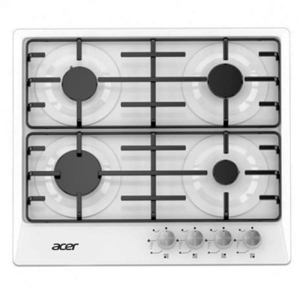 Plaque à gaz ACER 4 Feux Blanc (6400 BLANC) Plaque à gaz ACER 4 Feux Blanc (6400 BLANC)